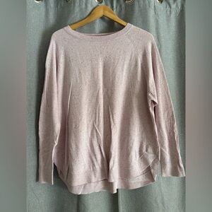Loft Pink Spotted Thin Cute Sweater